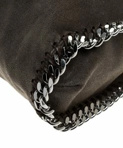 Brand new 🔔 Stella McCartney Brown Faux Leather Small Falabella Tote For 👩 Women 😉 -Stella McCartney Shop luxury women stella mccartney used handbags p246749 007