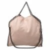 Hot Sale 😍 Stella McCartney Peach Faux Leather Small Falabella Tote For 👩 Women 🛒 -Stella McCartney Shop luxury women stella mccartney used handbags p247867 004