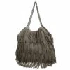 Wholesale 😀 Stella McCartney Grey Faux Suede Falabella Fringed Tote For 👩 Women ⌛