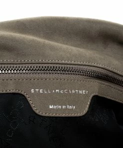 Wholesale 😀 Stella McCartney Grey Faux Suede Falabella Fringed Tote For 👩 Women ⌛ -Stella McCartney Shop luxury women stella mccartney used handbags p251352 007