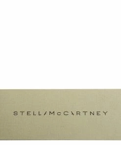 New 🎉 Stella McCartney Silver Holographic Woven Leather Flap Crossbody Bag For 👩 Women 🤩 -Stella McCartney Shop luxury women stella mccartney used handbags p251620 013