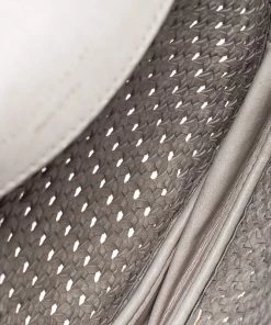 Discount 👏 Stella McCartney Grey Woven Leather Alexa Flap Shoulder Bag For 👩 Women 🧨 -Stella McCartney Shop luxury women stella mccartney used handbags p252416 009