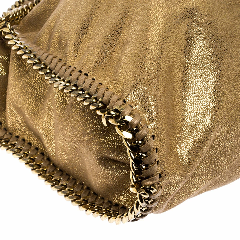 Best deal ๐ Stella McCartney Metallic Gold Faux Leather Falabella Chain Tote For ๐ฉ Women โค๏ธ 12 Best deal ๐ Stella McCartney Metallic Gold Faux Leather Falabella Chain Tote For ๐ฉ Women โค๏ธ - Image 10