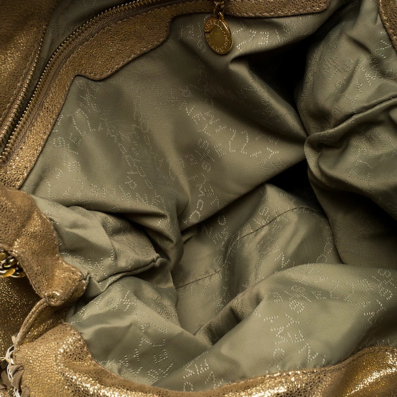 Best deal ๐ Stella McCartney Metallic Gold Faux Leather Falabella Chain Tote For ๐ฉ Women โค๏ธ 9 Best deal ๐ Stella McCartney Metallic Gold Faux Leather Falabella Chain Tote For ๐ฉ Women โค๏ธ - Image 7