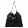 Deals ⭐ Stella McCartney Black Faux Leather Large Falabella Tote For 👩 Women 🥰 -Stella McCartney Shop luxury women stella mccartney used handbags p253271 001