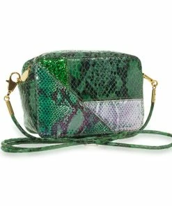 Hot Sale 🤩 Stella McCartney Green Waverly Small Cross Body Bag For 👩 Women 👏 -Stella McCartney Shop luxury women stella mccartney used handbags p25657 007