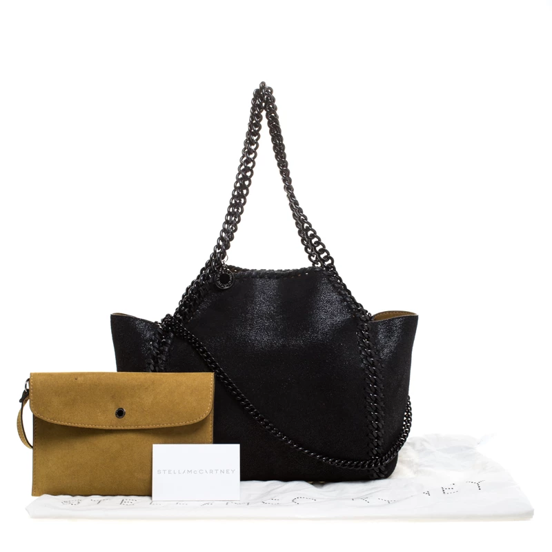 Deals ๐ Stella McCartney Black/Brown Faux Leather Mini Fallabella Reversible Tote For ๐ฉ Women ๐ฅ 11 Deals ๐ Stella McCartney Black/Brown Faux Leather Mini Fallabella Reversible Tote For ๐ฉ Women ๐ฅ - Image 9