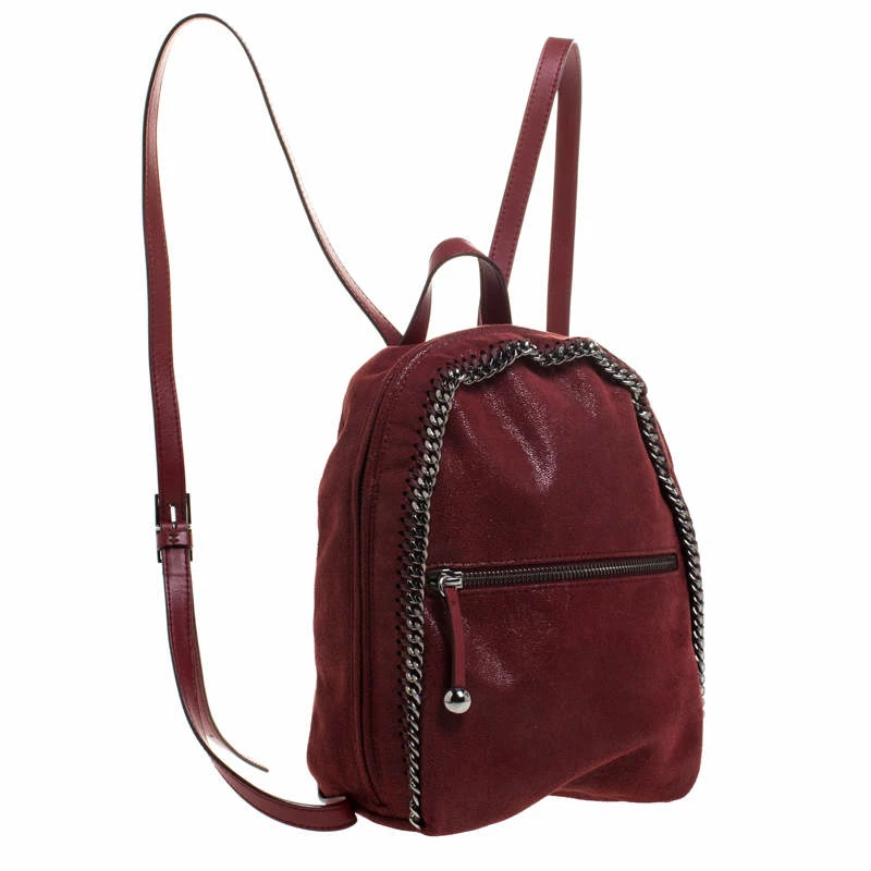 Buy ๐ฅ Stella McCartney Burgundy Faux Leather Falabella ๐ Backpack For ๐ฉ Women ๐คฉ 5 Buy ๐ฅ Stella McCartney Burgundy Faux Leather Falabella ๐ Backpack For ๐ฉ Women ๐คฉ - Image 3