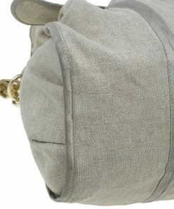 Buy 🛒 Stella McCartney Metallic Gold Canvas Hobo For 👩 Women 🎉 -Stella McCartney Shop luxury women stella mccartney used handbags p2664 012