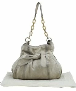 Buy 🛒 Stella McCartney Metallic Gold Canvas Hobo For 👩 Women 🎉 -Stella McCartney Shop luxury women stella mccartney used handbags p2664 015