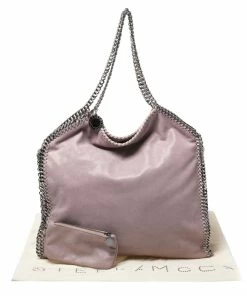 Hot Sale 🔔 Stella McCartney Beige Faux Leather Large Falabella Tote For 👩 Women ⭐ -Stella McCartney Shop luxury women stella mccartney used handbags p271402 001