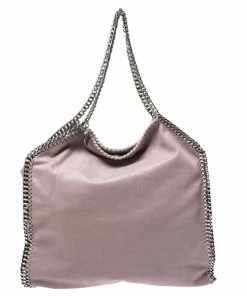 Hot Sale 🔔 Stella McCartney Beige Faux Leather Large Falabella Tote For 👩 Women ⭐