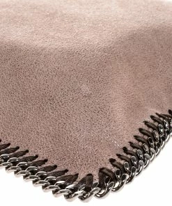 Hot Sale 🤩 Stella McCartney Light Brown Faux Leather Falabella Clutch For 👩 Women ⌛ -Stella McCartney Shop luxury women stella mccartney used handbags p272384 009