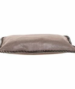 Hot Sale 🤩 Stella McCartney Light Brown Faux Leather Falabella Clutch For 👩 Women ⌛ -Stella McCartney Shop luxury women stella mccartney used handbags p272384 011