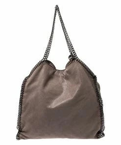 Coupon 🎉 Stella McCartney Light Brown Faux Leather Falabella Bag For 👩 Women 🤩 -Stella McCartney Shop luxury women stella mccartney used handbags p272515 004
