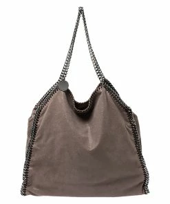 Coupon 🎉 Stella McCartney Light Brown Faux Leather Falabella Bag For 👩 Women 🤩