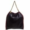 Best Sale 😀 Stella McCartney Purple Faux Leather Falabella Shoulder Bag For 👩 Women 💯 -Stella McCartney Shop luxury women stella mccartney used handbags p272978 011