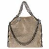 Cheapest 🛒 Stella McCartney Metallic Beige Faux Leather Mini Falabella Shoulder Bag For 👩 Women 🔥 -Stella McCartney Shop luxury women stella mccartney used handbags p277460 006