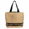 Cheapest 😍 Stella McCartney Beige/Black Woven Raffia And Leather Logo Tote For 👩 Women 😀 -Stella McCartney Shop luxury women stella mccartney used handbags p280548 005
