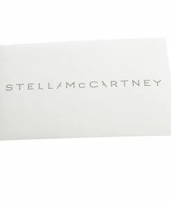 Cheapest 😍 Stella McCartney Beige/Black Woven Raffia And Leather Logo Tote For 👩 Women 😀 -Stella McCartney Shop luxury women stella mccartney used handbags p280548 011