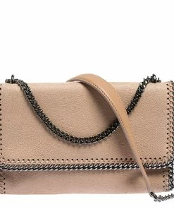 Brand new 🤩 Stella McCartney Blush Pink Faux Leather Falabella Shoulder Bag For 👩 Women 🔥