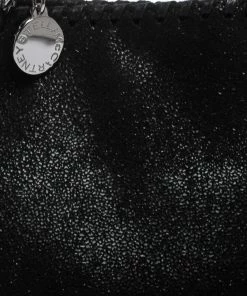 Promo 😉 Stella McCartney Black Faux Leather Tiny Falabella Crossbody Bag For 👩 Women 👍 -Stella McCartney Shop luxury women stella mccartney used handbags p285842 009