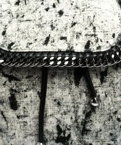 Coupon 💯 Stella McCartney Grey Canvas And Leather Falabella 🎒 Backpack For 👩 Women 🧨 -Stella McCartney Shop luxury women stella mccartney used handbags p285851 003