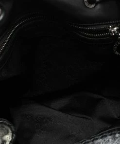 Coupon 💯 Stella McCartney Grey Canvas And Leather Falabella 🎒 Backpack For 👩 Women 🧨 -Stella McCartney Shop luxury women stella mccartney used handbags p285851 009