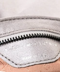 Promo 🔥 Stella McCartney Grey Faux Leather Falabella Clutch For 👩 Women 🎁 -Stella McCartney Shop luxury women stella mccartney used handbags p286072 010