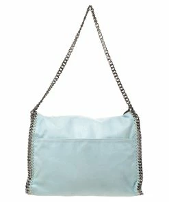 Coupon 🧨 Stella McCartney Lime Green Faux Leather Falabella Flap Shoulder Bag For 👩 Women 😍 -Stella McCartney Shop luxury women stella mccartney used handbags p287617 007