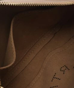 Brand new ⭐ Stella McCartney Beige Perforated Faux Leather Vegetarian Belt Bag For 👩 Women 😉 -Stella McCartney Shop luxury women stella mccartney used handbags p295786 011