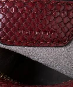Buy ✨ Stella McCartney Red Python Embossed Faux Leather Star Shoulder Bag For 👩 Women ✨ -Stella McCartney Shop luxury women stella mccartney used handbags p296736 1591616071 010