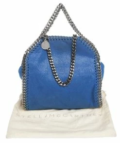 Coupon 👍 Stella McCartney Blue Faux Leather Tiny Falabella Crossbody Bag For 👩 Women 🥰 -Stella McCartney Shop luxury women stella mccartney used handbags p297821 007