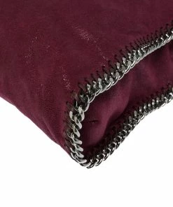 Budget 🧨 Stella McCartney Purple Faux Leather Small Falabella Tote For 👩 Women 🥰 -Stella McCartney Shop luxury women stella mccartney used handbags p308760 010