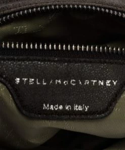 Best deal 🎁 Stella McCartney Grey Faux Leather Crossbody Bag For 👩 Women 🔔 -Stella McCartney Shop luxury women stella mccartney used handbags p320662 003