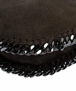 Best deal 🎁 Stella McCartney Grey Faux Leather Crossbody Bag For 👩 Women 🔔 -Stella McCartney Shop luxury women stella mccartney used handbags p320662 010