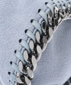 Hot Sale 🤩 Stella McCartney Blue Fringe Leather Shoulder Bag For 👩 Women 👍 27 Hot Sale 🤩 Stella McCartney Blue Fringe Leather Shoulder Bag For 👩 Women 👍 -Stella McCartney Shop luxury women stella mccartney used handbags p331516 006