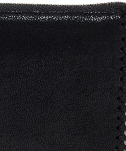 Cheapest 🛒 Stella McCartney Black Faux Leather Falabella Zip Wallet For 👩 Women ✔️ -Stella McCartney Shop luxury women stella mccartney used handbags p349512 003
