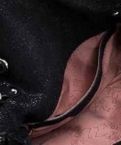 Promo ❤️ Stella McCartney Black Faux Leather Falabella Crossbody Bag For 👩 Women 🤩 -Stella McCartney Shop luxury women stella mccartney used handbags p352535 002