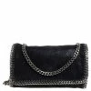 Promo ❤️ Stella McCartney Black Faux Leather Falabella Crossbody Bag For 👩 Women 🤩 -Stella McCartney Shop luxury women stella mccartney used handbags p352535 007