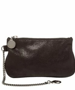 Hot Sale 🛒 Stella McCartney Brown Faux Leather Large Falabella Tote For 👩 Women 🌟 -Stella McCartney Shop luxury women stella mccartney used handbags p357988 002