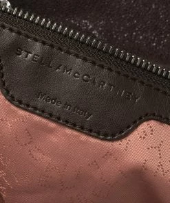 Hot Sale 🛒 Stella McCartney Brown Faux Leather Large Falabella Tote For 👩 Women 🌟 -Stella McCartney Shop luxury women stella mccartney used handbags p357988 004