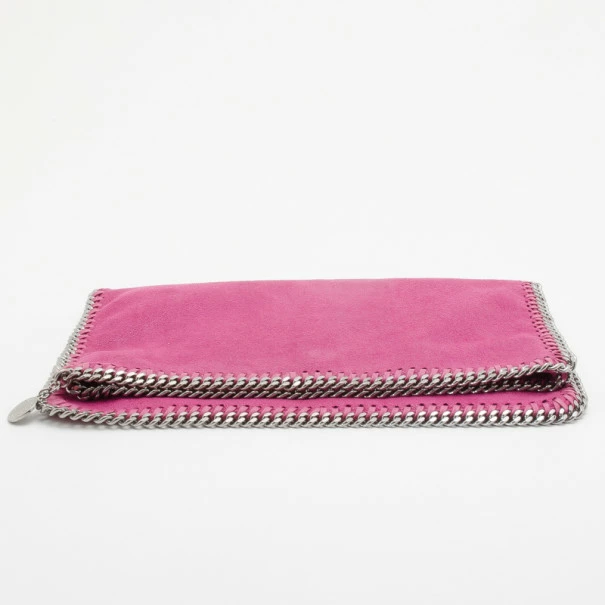 Coupon 💯 Stella McCartney Pink Fallabella Foldover Clutch For 👩 Women 🔔 5 Coupon 💯 Stella McCartney Pink Fallabella Foldover Clutch For 👩 Women 🔔 - Image 3
