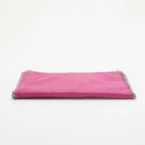 Coupon 💯 Stella McCartney Pink Fallabella Foldover Clutch For 👩 Women 🔔 6 Coupon 💯 Stella McCartney Pink Fallabella Foldover Clutch For 👩 Women 🔔 - Image 4