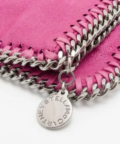 Coupon 💯 Stella McCartney Pink Fallabella Foldover Clutch For 👩 Women 🔔 20 Coupon 💯 Stella McCartney Pink Fallabella Foldover Clutch For 👩 Women 🔔 -Stella McCartney Shop luxury women stella mccartney used handbags p35985 008