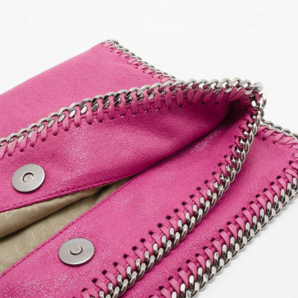 Coupon 💯 Stella McCartney Pink Fallabella Foldover Clutch For 👩 Women 🔔 13 Coupon 💯 Stella McCartney Pink Fallabella Foldover Clutch For 👩 Women 🔔 - Image 11