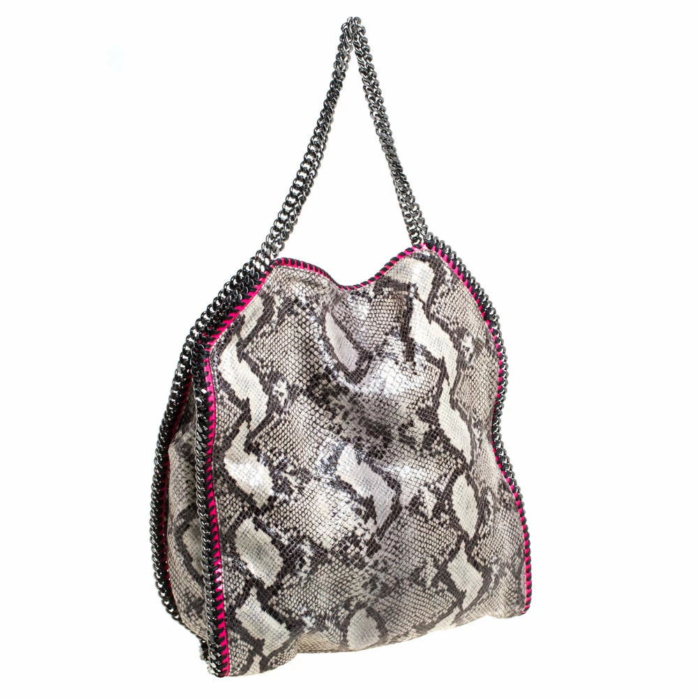 Best Sale ๐ Stella McCartney Monochrome Python Effect Faux Leather Large Falabella Tote For ๐ฉ Women โจ 5 Best Sale ๐ Stella McCartney Monochrome Python Effect Faux Leather Large Falabella Tote For ๐ฉ Women โจ - Image 3