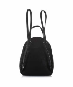 Best deal 🤩 Stella McCartney Black Fabric 🎒 Backpack For 👩 Women 😉 11 Best deal 🤩 Stella McCartney Black Fabric 🎒 Backpack For 👩 Women 😉 -Stella McCartney Shop luxury women stella mccartney used handbags p369140 002