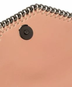 Cheapest 😉 Stella McCartney Pink Faux Leather Mini Falabella Box Shoulder Bag For 👩 Women 😉 -Stella McCartney Shop luxury women stella mccartney used handbags p372332 008