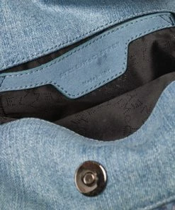 Coupon 😀 Stella McCartney Light Blue Denim Star Print Baby Falabella Bag For 👩 Women 🥰 -Stella McCartney Shop luxury women stella mccartney used handbags p373687 010